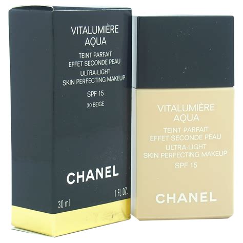 chanel vitalumière aqua 30 beige sable